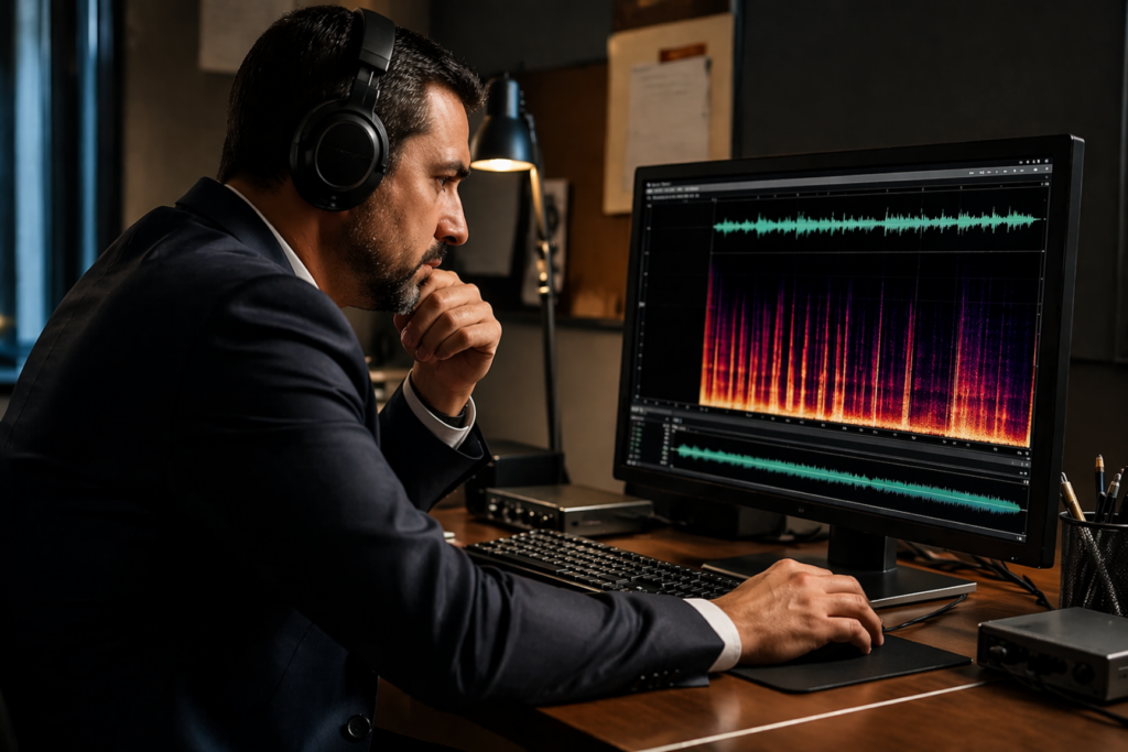 Fundamentos y Análisis de la Voz Acústica Forense